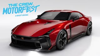 The Crew Motorfest  1500HP Nissan GTR50 by Italdesign Customization and Gameplay [upl. by Airogerg733]