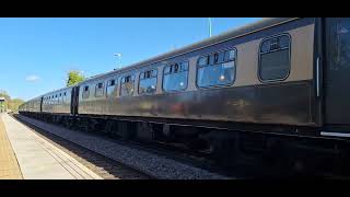 Tamworth Railway Station 45569 BAHAMAS DEPARTING P4 ON 1Z29 on 27th October 2024 [upl. by Alauqahs]