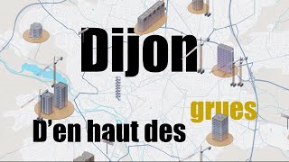 Dijon vue en haut des grues [upl. by Annairda]