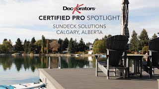 Deckorators® Certified Pro Spotlight  Sundeck Solutions [upl. by Narcis608]