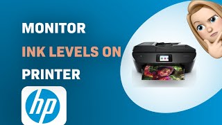 How to Monitor Ink Levels on your HP ENVY Photo 7855 Printer [upl. by Lymann941]