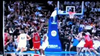 James Johnson Tip Dunk against the Utah Jazz in London at O2 Arena [upl. by Lieno]