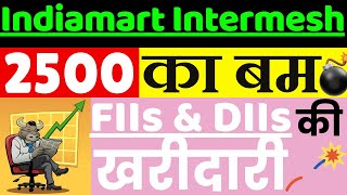 Indiamart Intermesh Share Latest News  Indiamart Intermesh Share Analysis [upl. by Lemcke]