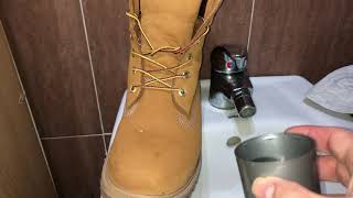 Timberland con repele agua y sin repele agua [upl. by Forrester]