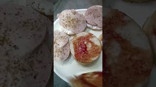 Chicken salami burger recipe homemade [upl. by Mure]