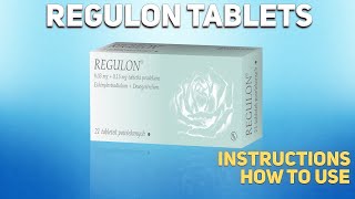 Regulon tablets Desogestrel ethinylestradiol how to use Uses Dosage Side Effects [upl. by Bendix]