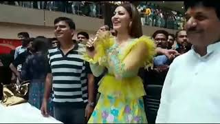 2015 Miss Universe Urvashi Rautela in Muzaffarnagar Grand Plaza [upl. by Daniella]