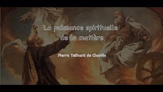 Livre Audio La puissance spirituelle de la Matière Teilhard de Chardin [upl. by Eelesor]