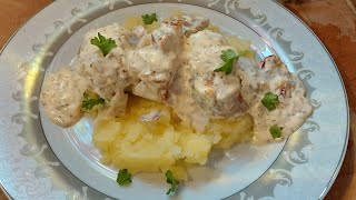 Grdobina u umaku monkfish in sauce [upl. by Alinna110]