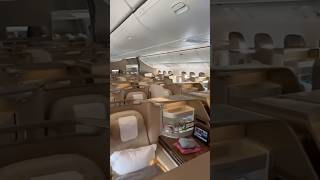 Emirates New Business Class Cabin 121 on their B777 [upl. by Tristam]