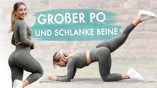 PO  BEINE HOMEWORKOUT OHNE Equipment [upl. by Nalahs]