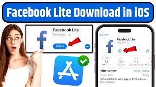 How to Download Facebook Lite in iPhone  iPhone Me Facebook Lite Kaise Download Kare  Lite For iOS [upl. by Vada]