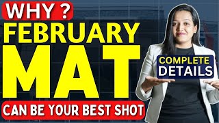 All About February MAT 2024✅Complete Overview Exam PatternFeesTop Colleges Accepting febMAT mba [upl. by Buchanan]