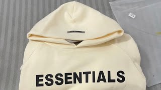 Essentials hoodie review from dhgate [upl. by Atreb964]