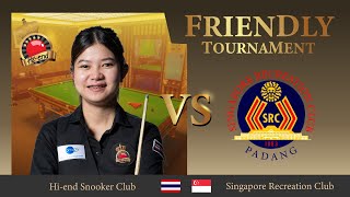 LIVE Friendly Match By Mink NutcharutHiend Thailand vs SRC Singapore [upl. by Biddie]