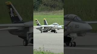 Large BiTurbine F14 Tomcat Takeoff [upl. by Salomone]