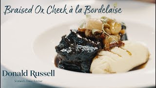 Braised Ox Cheek à la Bordelaise Recipe  Donald Russell [upl. by Tasia704]