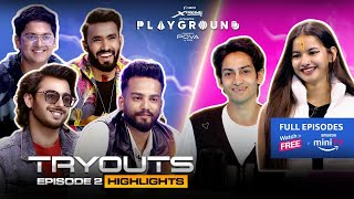 Playground 3 Tryouts  EP 2 Highlights  CarryMinati amp Techno Gamerz  All Eps Live on Amazon miniTV [upl. by Sonja952]