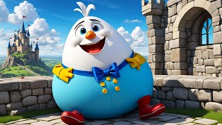 Humpty Dumpty  Nursery Rhymes  Kids Songs  Fun and Learning [upl. by Redfield]