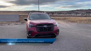 2024 Subaru Ascent Onyx Edition Limited Butte Anaconda Helena Bozeman Dillon Missoula [upl. by Ayian361]