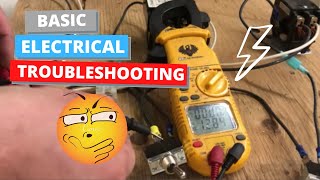 Basic Electrical Troubleshooting HVACR [upl. by Schnorr]