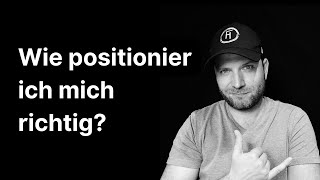 Richtige Positionierung Marketing [upl. by Ellicott]