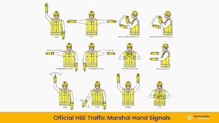 Traffic Marshal  Official HSE Hand Signals 2023 [upl. by Aehta384]