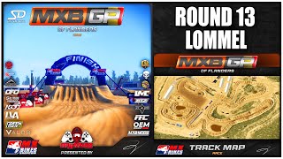 2023 MXBGP PRO MOTOCROSS  ROUND 13 LOMMEL [upl. by Monsour130]