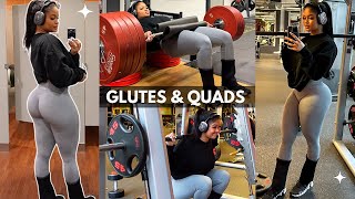 FITNESS VLOG HOW I GREW MY LEGS  GLUTES amp QUADS EDITION [upl. by Nagiam67]