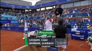 Mansour Bahrami  Bohdan Ulihrach vs Pat Cash  Henry Leconte  Prague Open 2009 part4 [upl. by Chet238]