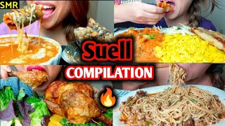 ASMR MUKBANG 🔥Suell ASMR compilation 🔥Suell big bites Compilation 🔥suellasmr [upl. by Macegan]