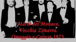 Mario Del Monaco  Homage to Caruso La Boheme vechia zimarra senti Rare [upl. by Ayyn]