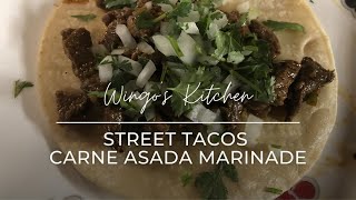 Street Tacos  Carne Asada Marinade Recipe [upl. by Akenor]