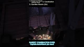 RAREST Doors Moment CaptainJackAttack react 2 Rare Rooms in a row 2x Garden Flooded Room Halt [upl. by Mendy]