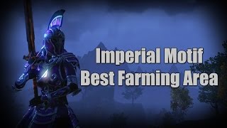 Best Imperial Motif Farming Location ESO Rare Items Farming Guide [upl. by Akira]