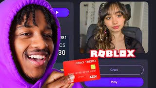 I PAID AN EGIRL TO PLAY ROBLOX WITH ME [upl. by Nbi]