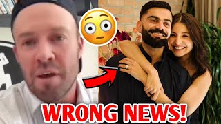 AB de Villiers gave WRONG NEWS on Virat Kohli amp Anushka Sharma  ABD Virat Kohli Cricket News [upl. by Enait9]