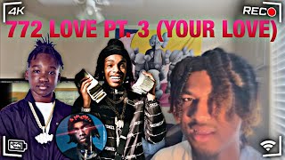 HES BACK  YNW MELLY YNW BSLIME YNW4L quot772 LOVE PT 3 YOUR LOVE MUSIC VIDEO  REACTION [upl. by Dian]