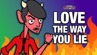 Your Favorite Martian  Love The Way You Lie Official Music Video [upl. by Yer]