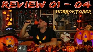 HORROKTOBER  REVIEWS 01  04 [upl. by Tacye]