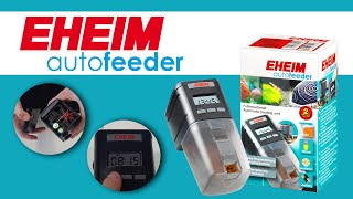 EHEIM autofeeder  Unboxing amp Installation [upl. by Annyrb274]