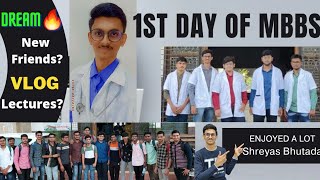 1st Day of MBBS  By Shreyas Bhutada  Vlog 26  mbbs gmc newjourney yavatmal [upl. by Olracnaig]