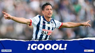 Liga1 Betsson Cristian Benavente anotó así el Alianza Lima 31 Carlos A Mannucci [upl. by Sew]