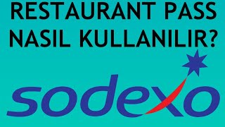 Sodexo Restaurant Pass Nasıl Kullanılır [upl. by Unhsiv]