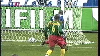 2000 October 4 France 1 Cameroon 1 Friendly Re upload [upl. by Itoyj]