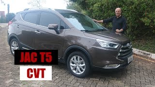 JAC T5 CVT  Teste por Emilio Camanzi [upl. by Gee767]