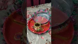 Karva chauth thali decoration ideas and design karvachauthspecial [upl. by Eiznek]