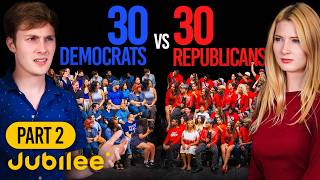 60 Republicans amp Democrats Vote on President  Middle Ground Part 2 [upl. by Hashim]