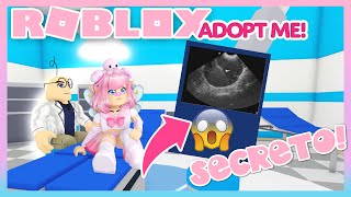 ¡ESTOY EMBARAZADA LA REACCION DE MI NOVIO PREPARANDO LA HABITACIÓN en ADOPT ME 🍼👶 [upl. by Darrelle312]