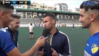 interview avant match WA Boufarik vs Paradou AC [upl. by Amie859]